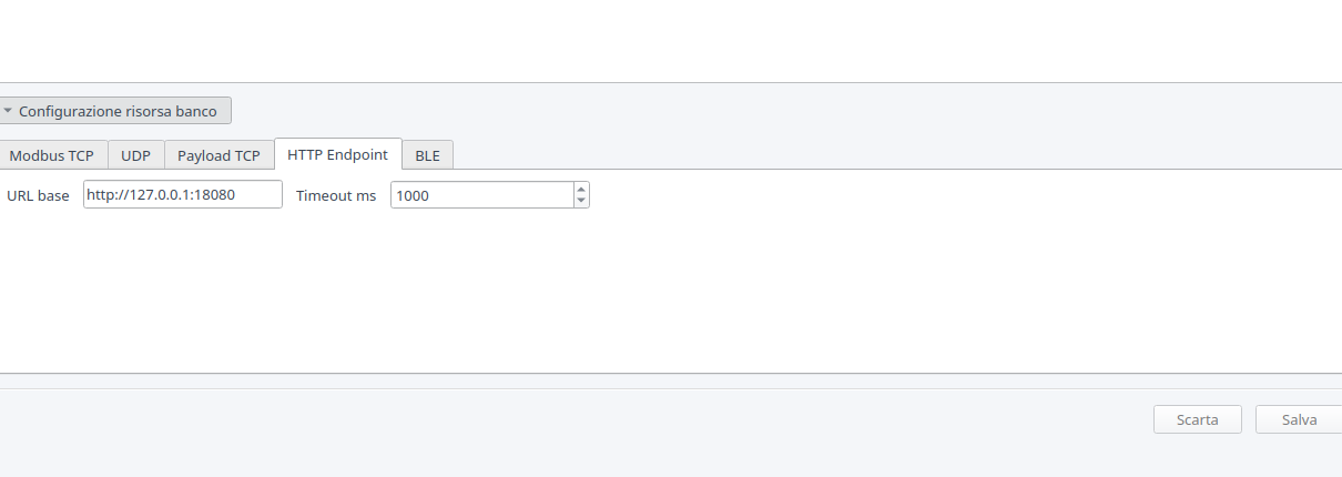 Parametri HTTP REST specifici del prodotto